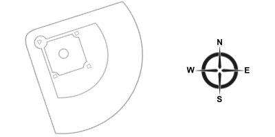 baseball field facing southeast