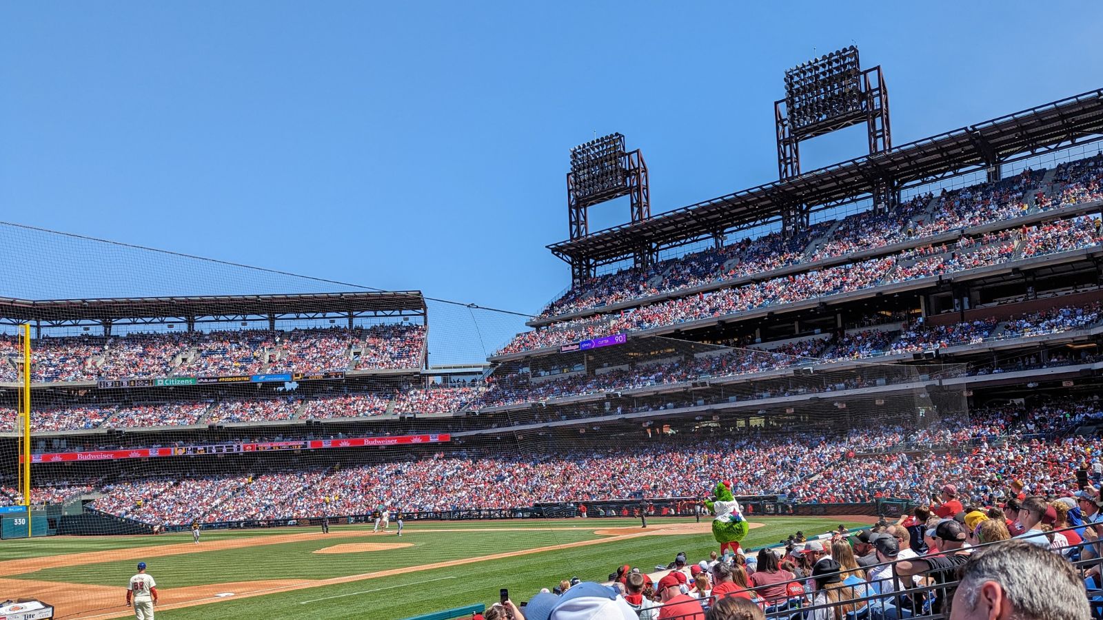 3rd base side at Citizen's Bank Park