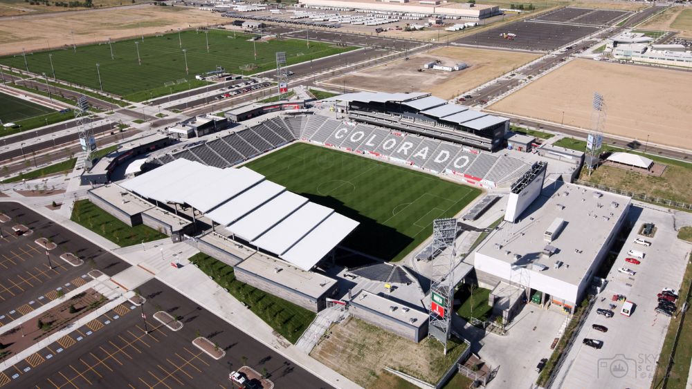 Dick's Sporting Goods Park shaded area