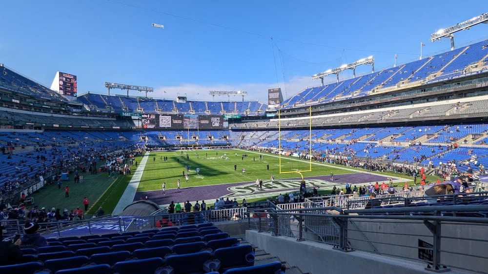 Shade at M&T Bank Stadium