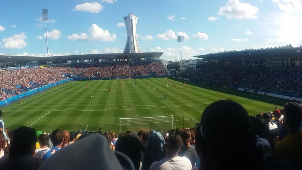 Shade at Saputo Stadium