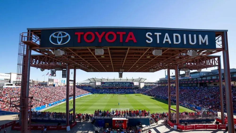 shade at Toyota Stadium